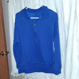 Royal Bue 1/4 Zip Pullover